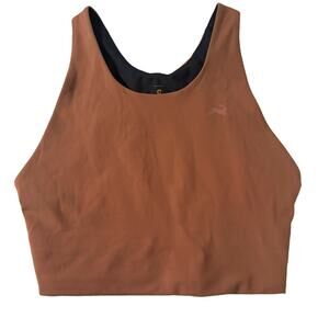 tracksmith sports bra dusty pink - small